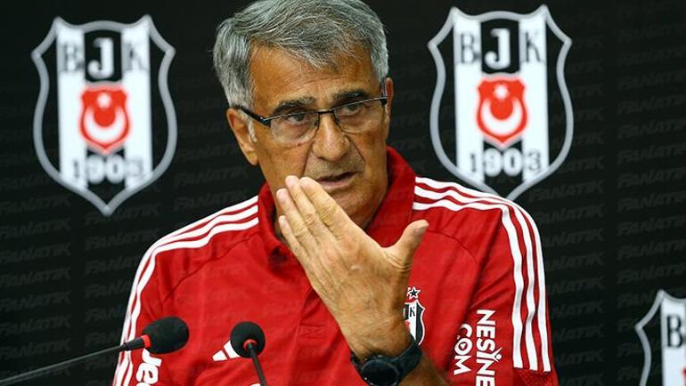 Beşiktaşta Şenol Güneşten transfer açıklaması İstediği ismi duyurdu