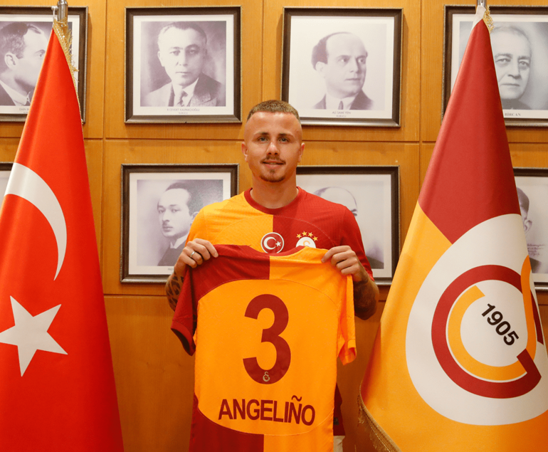 Galatasaray, Angelinoyu resmen açıkladı İşte satın alma opsiyonu ve yıllık ücreti...