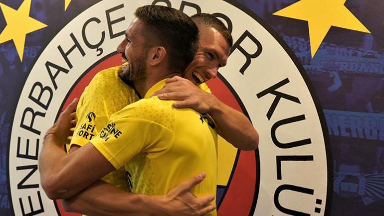 Fenerbahçenin süper yıldızları buluştu Dusan Tadic-Edin Dzeko...