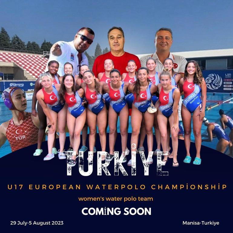 U17 Avrupa Kadın Sutopu Şampiyonası başlıyor