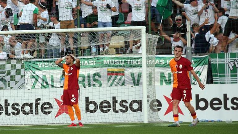 Galatasarayda büyük hayal kırıklığı Maç sonunda...