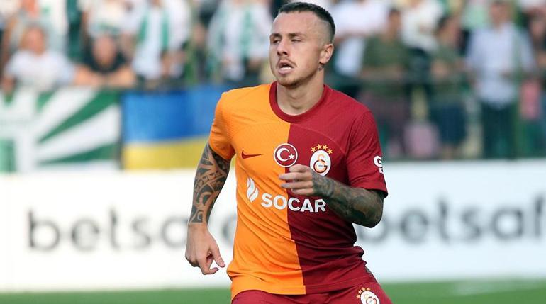 Galatasarayda Angelino şoku Oyuna devam edemedi