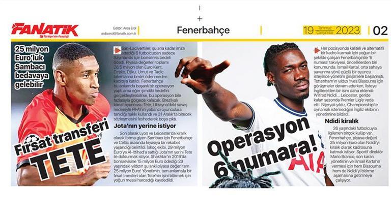 Yıldız oyuncu Fenerbahçe için Türkiyede Görüşmeler başladı, bedavaya...