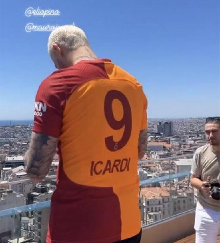 Son dakika - Galatasarayda Icardinin yeni numarası belli oldu