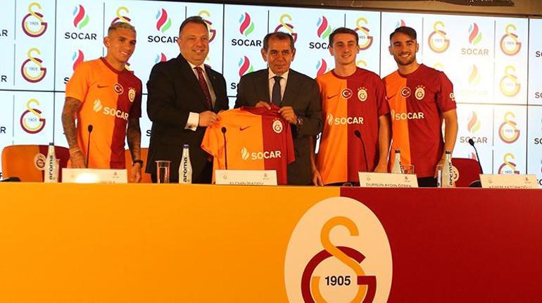 Galatasaray SOCARla sponsorluk anlaşması imzaladı Özbekten Süper Kupa açıklaması...