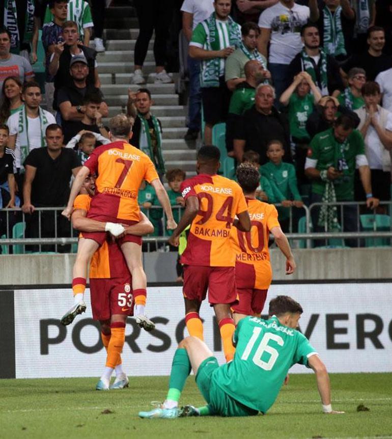 Galatasaray adım adım Şampiyonlar Ligine (ÖZET) Olimpija Ljubljana-Galatasaray maç sonucu: 0-3