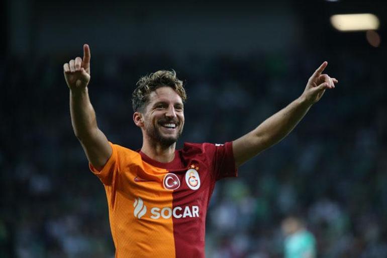 Galatasaraydan şov Mertens tarih yazdı, Kerem ve Halil golü attı, Muslera kurtardı