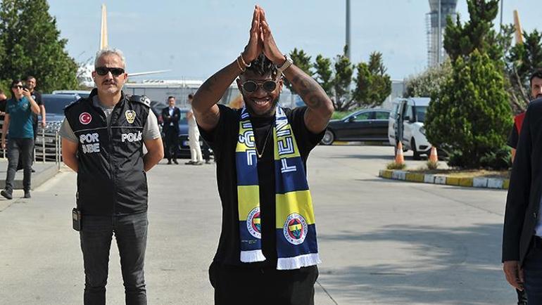Fenerbahçenin yeni transferi Fred İstanbula geldi