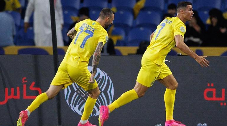 (ÖZET) Al Hilal - Al Nassr: 1-2 | Kupa, Jorge Jesusu yıkan Cristiano Ronaldonun