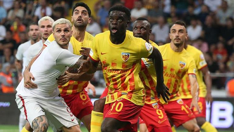 Galatasaray, Kayseri deplasmanında sessiz (ÖZET) Kayserispor-Galatasaray maç sonucu: 0-0