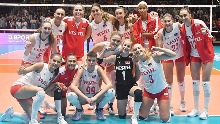 Filenin Sultanları, Avrupa Şampiyonasına damga vuruyor Türkiye-Çekya voleybol maç sonucu: 3-1