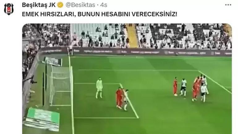 Beşiktaşın iptal edilen golüyle ilgili gerçek ortaya çıktı Pendikspor maçında damga vuran olay...