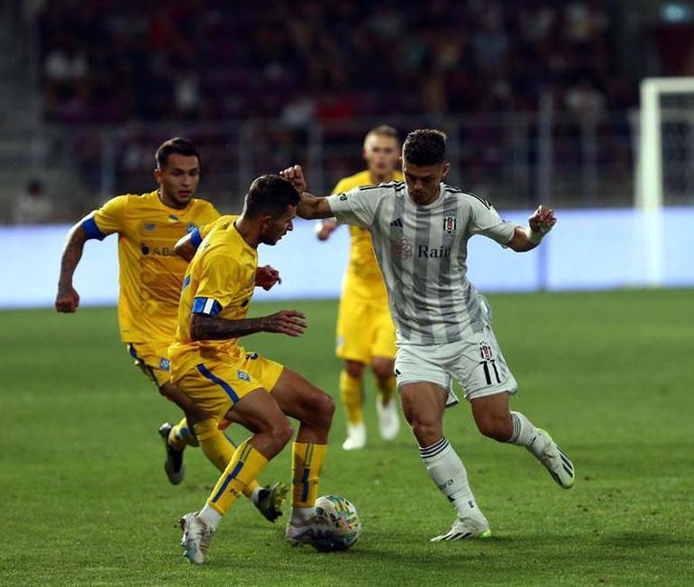 Kara Kartal Bakhtiyor Zaynutdinovla kanatlandı (ÖZET) Dinamo Kiev - Beşiktaş maç sonucu: 2-3