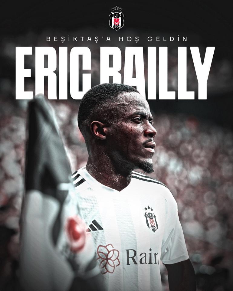 Son dakika haberi: Beşiktaşın yeni transferi Eric Bailly İstanbula geldi