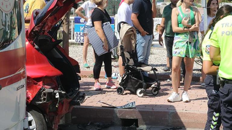 Antalyasporlu Naldonun kazada yaralanan 4 yaşındaki oğlu 48 saat uyutulacak