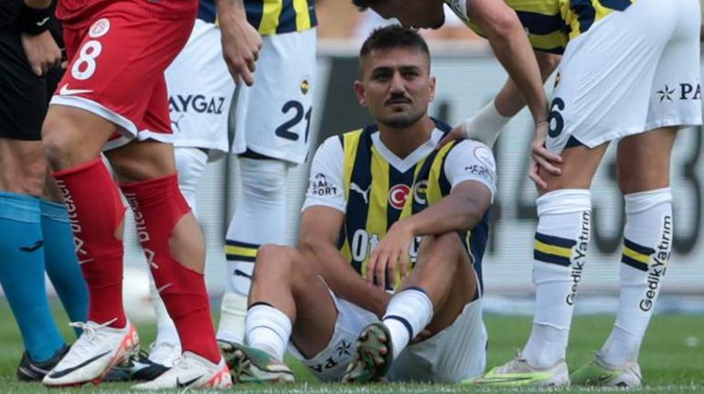 Son dakika | Fenerbahçeden Cengiz Ünder sakatlık açıklaması