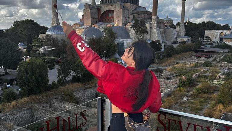 Wanda Nara Ayasofyada: İstanbulu karış karış gezdi