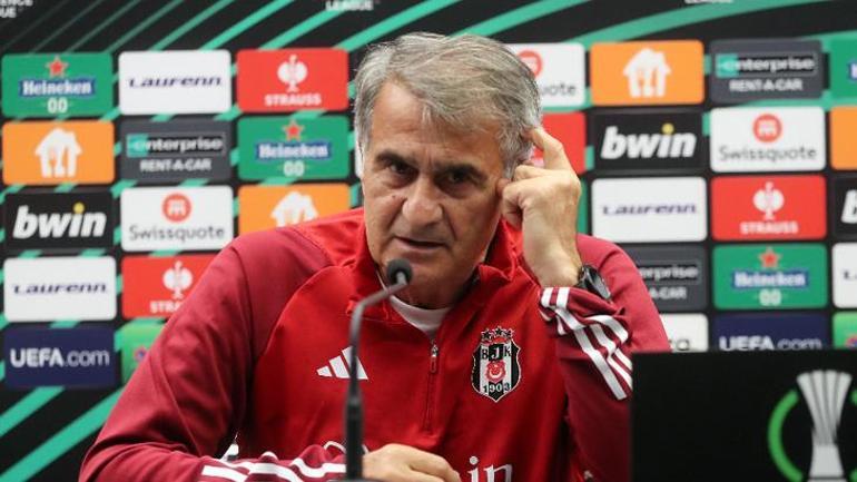 Beşiktaş Teknik Direktörü Şenol Güneşten sert sözler Kimseye ezilmedik