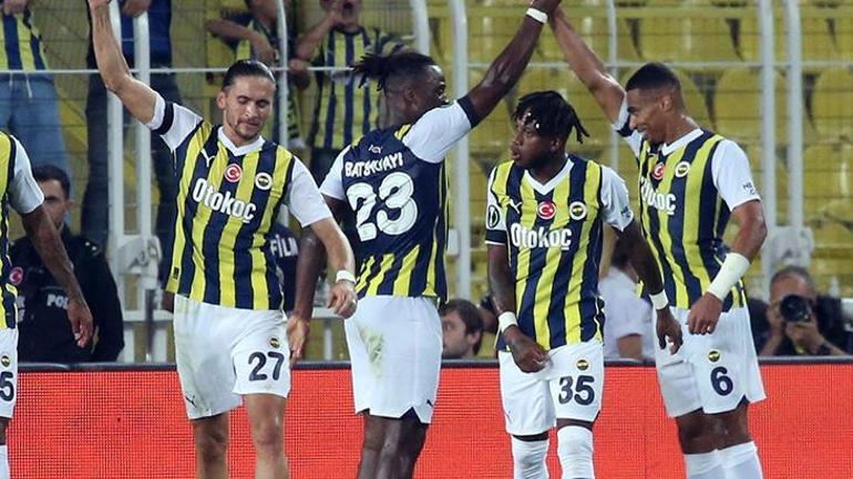 Fenerbahçe 3 puanı 3 golle aldı Sarı-lacivertliler, Konferans Ligine galibiyet ile başladı