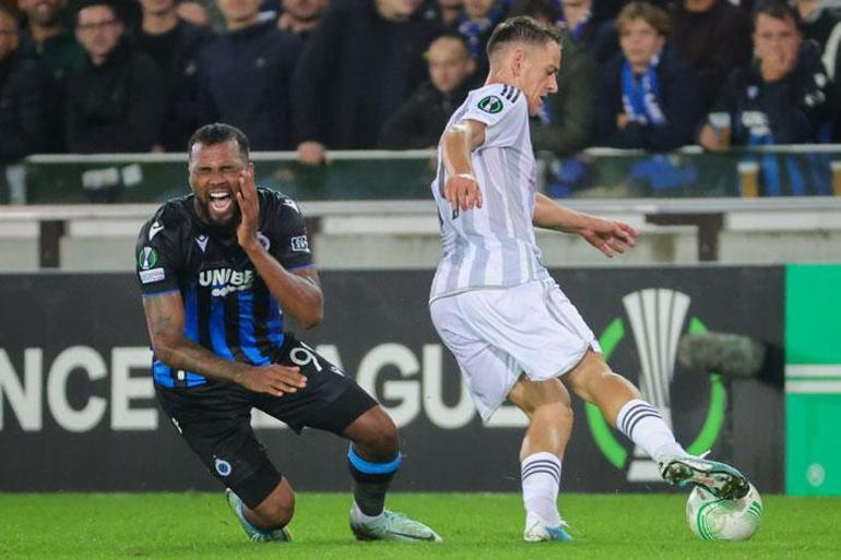 KARA KARTAL PUANLA DÖNÜYOR (ÖZET) Club Brugge-Beşiktaş maç sonucu: 1-1