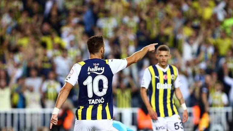 Fenerbahçede Dusan Tadic kendine geldi