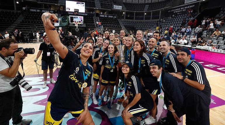 Kadın basketbolda Fenerbahçenin gurur tablosu