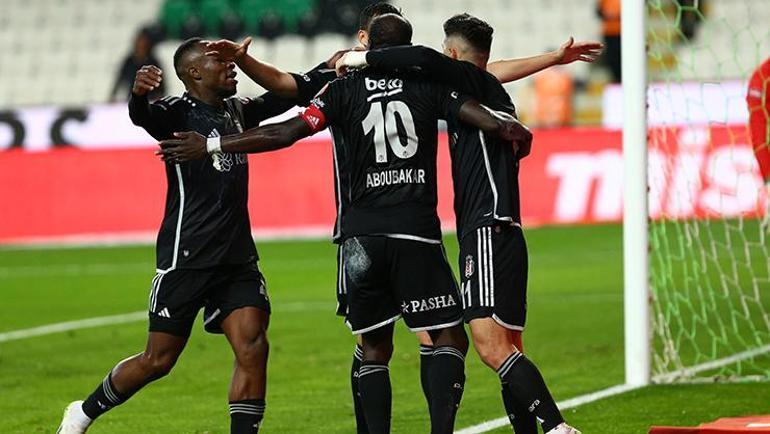 (ÖZET) Konyaspor-Beşiktaş maç sonucu: 0-2 | Kartalın deplasman kâbusu sona erdi