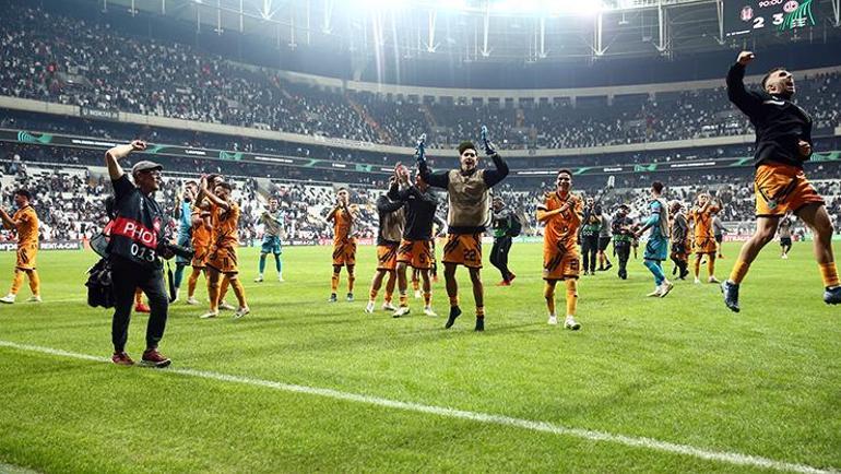 Beşiktaş-Lugano maçı taraftarı yıktı Stadı terk etmediler, İbrahim Üzülmez ikna etti...