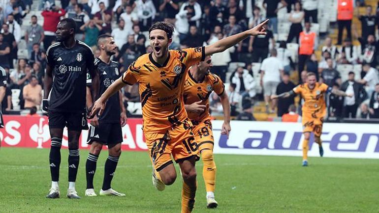 Kartal, evinde kabusu yaşadı (ÖZET) Beşiktaş-Lugano maç sonucu: 2-3