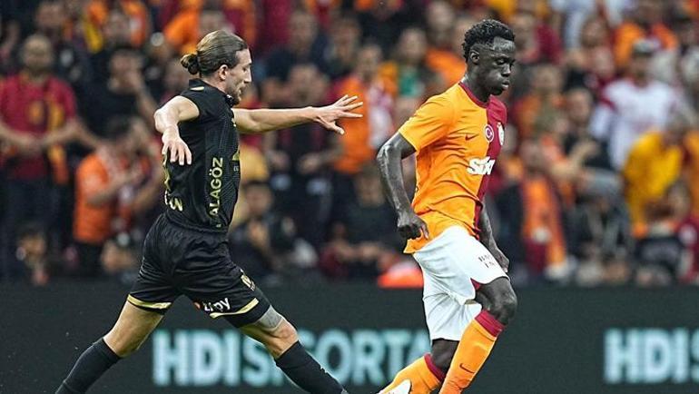 Galatasaraylı Davinson Sanchez forvetlere taş çıkarıyor Son 2 maçta...