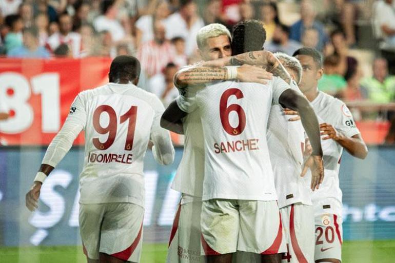 (ÖZET) Aslan seriye devam ediyor Antalyaspor-Galatasaray maç sonucu: 0-2