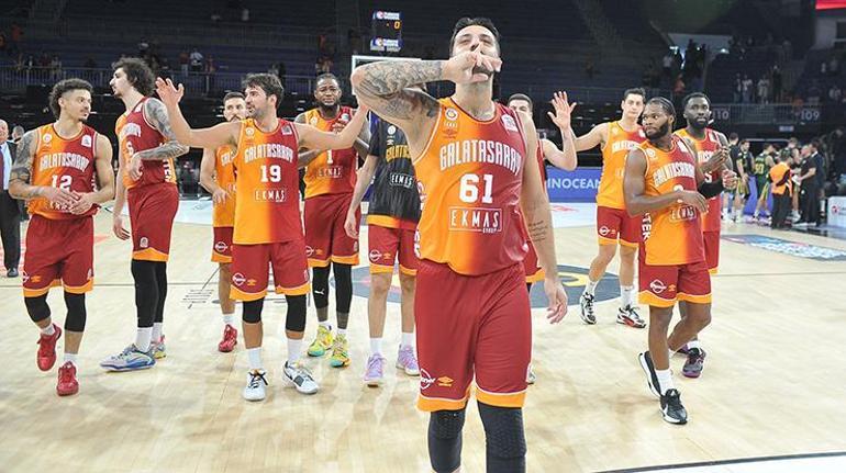 Galatasaray Manisa Büyükşehir Belediyesporu 85-81 mağlup etti
