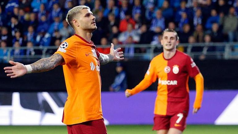 Galatasarayda Icardi dünya yıldızlarını solladı Haaland, Kane ve Martinez...
