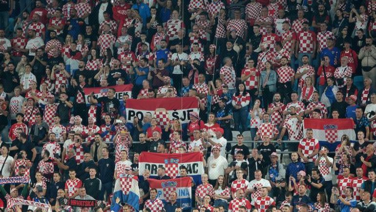 A Milli Takımın konuk olduğu Hırvatistan tribünlerde skandal marş UEFAdan ceza yolda