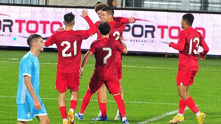 2025 UEFA Avrupa U21 Şampiyonası Elemelerinde Türkiye, San Marinoya gol yağdırdı