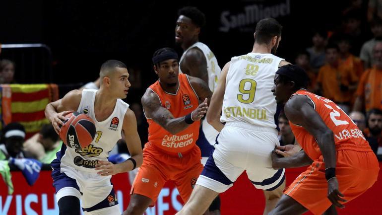 (ÖZET) Valencia Basket - Fenerbahçe Beko maç sonucu: 77-74 | 5 saniye kala çizgide yıkıldı...
