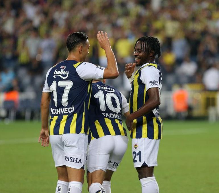 Fenerbahçe-Hatayspor arasında gol düellosu