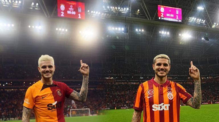 Galatasarayda Okan Burukun planı tuttu Icardi yine boş geçmedi...