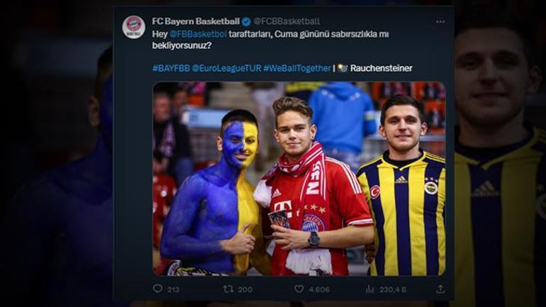 Bayern Münihten Fenerbahçe paylaşımı Sabırsızlıkla mı bekliyorsunuz