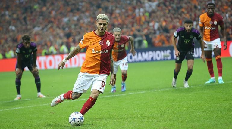 Galatasarayda Mauro Icardi şov sürdü... Bayern Münihe karşı Panenka penaltısı