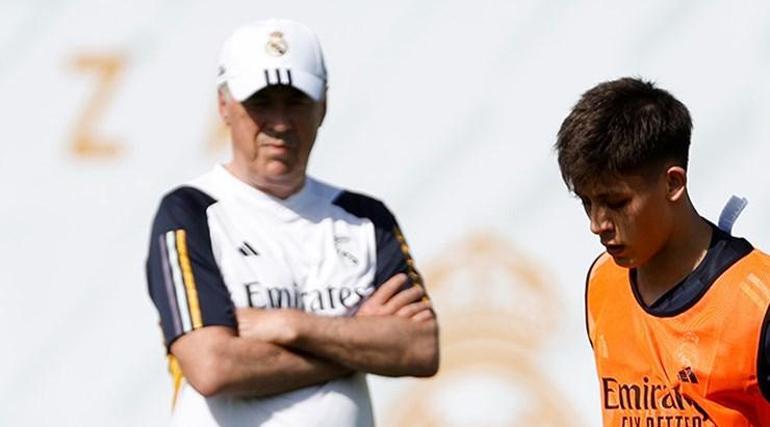 Real Madridde Arda Güler kararı Ancelotti resmen duyurdu