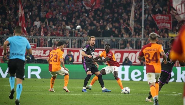 Galatasarayın Bayern Münih maçında skandal hata iddiası: Çizgi yanlış çekildi