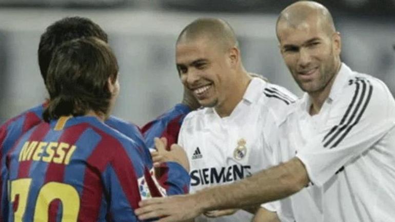 Lionel Messi ile Zinedine Zidanedan karşılıklı övgüler