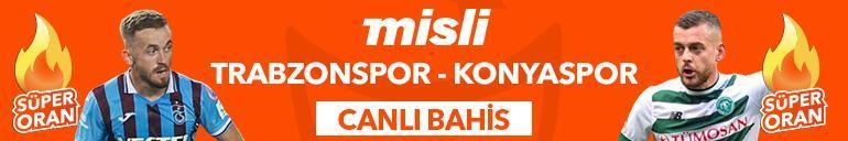 Trabzonspor - Konyaspor maçı canlı bahis heyecanı Mislide