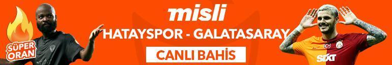 Hatayspor - Galatasaray maçı canlı bahis heyecanı Mislide