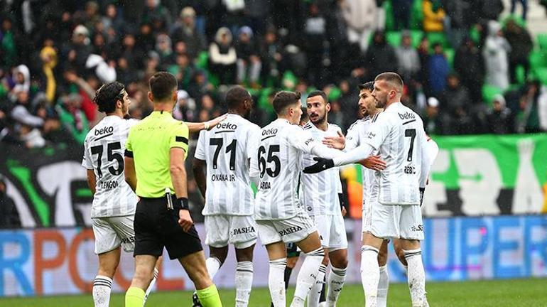 Sakaryaspor-Beşiktaş maç sonucu: 1-2