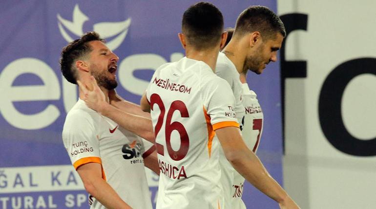Galatasarayda Mauro Icardi ve Dries Mertens yeniden sahnede Alanyasporu boş geçmiyorlar...