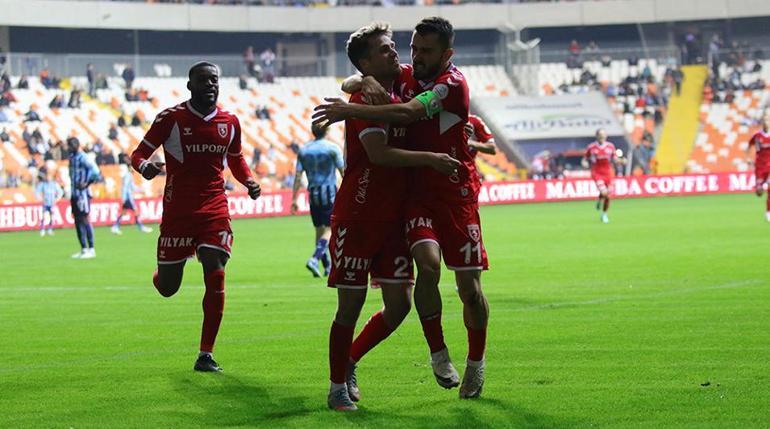 Adana Demirspor - Samsunspor maçı sonucu: 2-3 | Adana Demirspora soğuk duş 5 gollü maçı kazanan Samsunspor