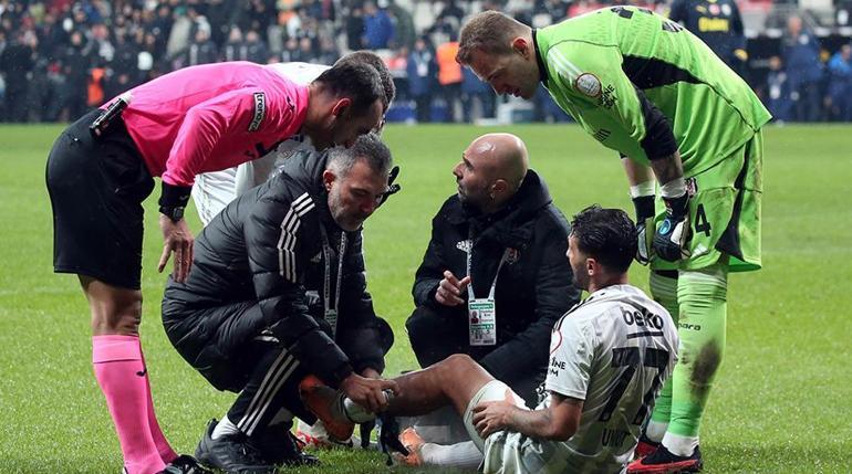 Beşiktaş'a sakatlık şoku! Yıldız futbolcular devam edemedi