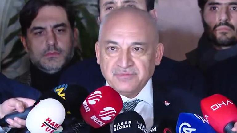 TFF Başkanı Mehmet Büyükekşi açıkladı Ligleri süresiz olarak erteledik
